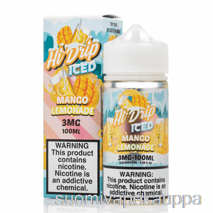 Vape Box Iced Mango Limonadi - Hi-drip E-nesteet - 100ml 6mg